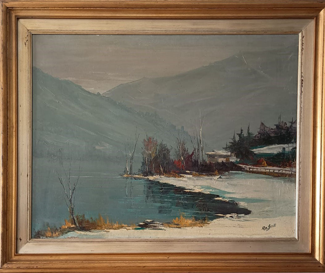 Rik Soardi - Untitled (Winter Lake Landscape)