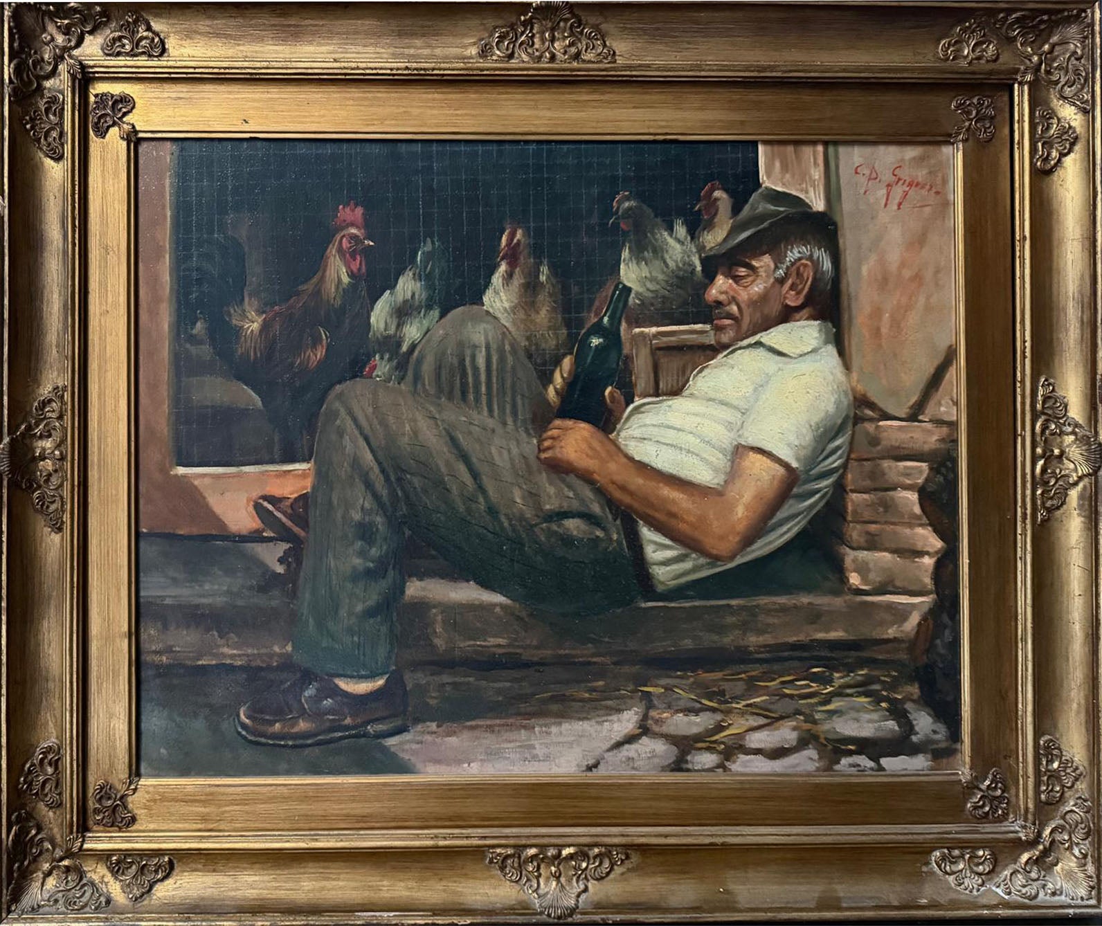 Unknown - Untitled (Old Man Resting)