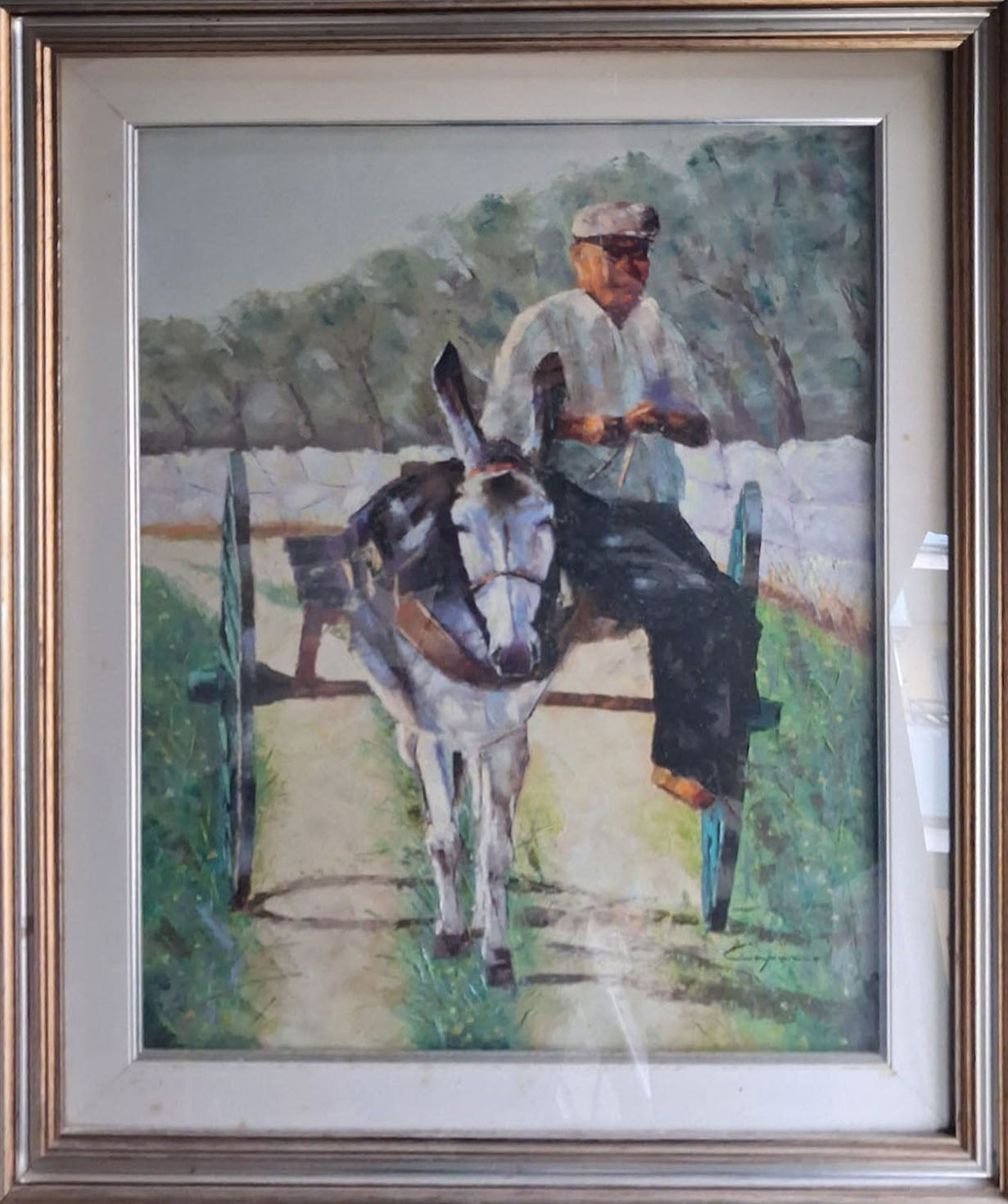 M. Capuzzo - Untitled (Peasant on Donkey)