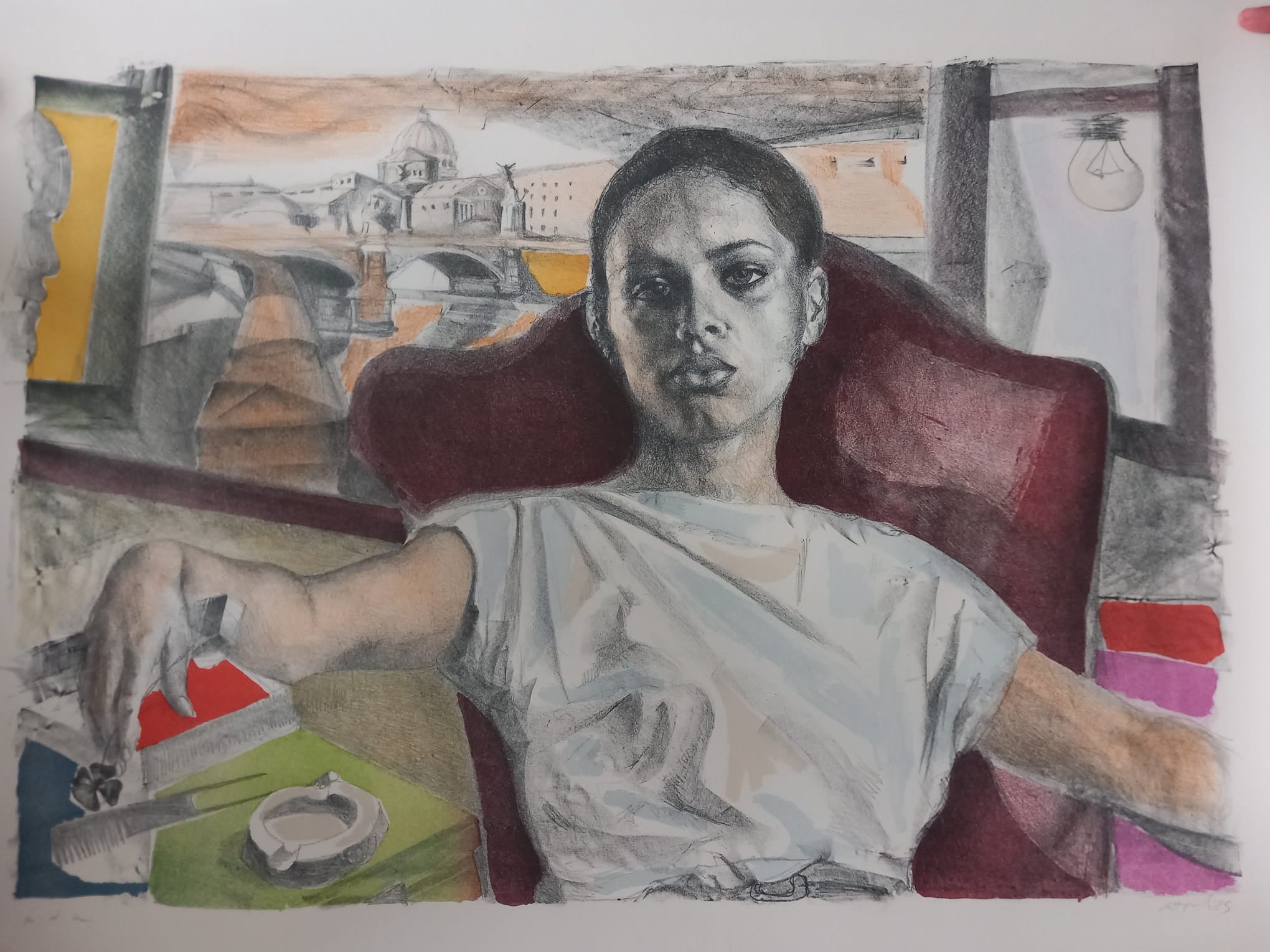 Ugo Attardi - Untitled (model)