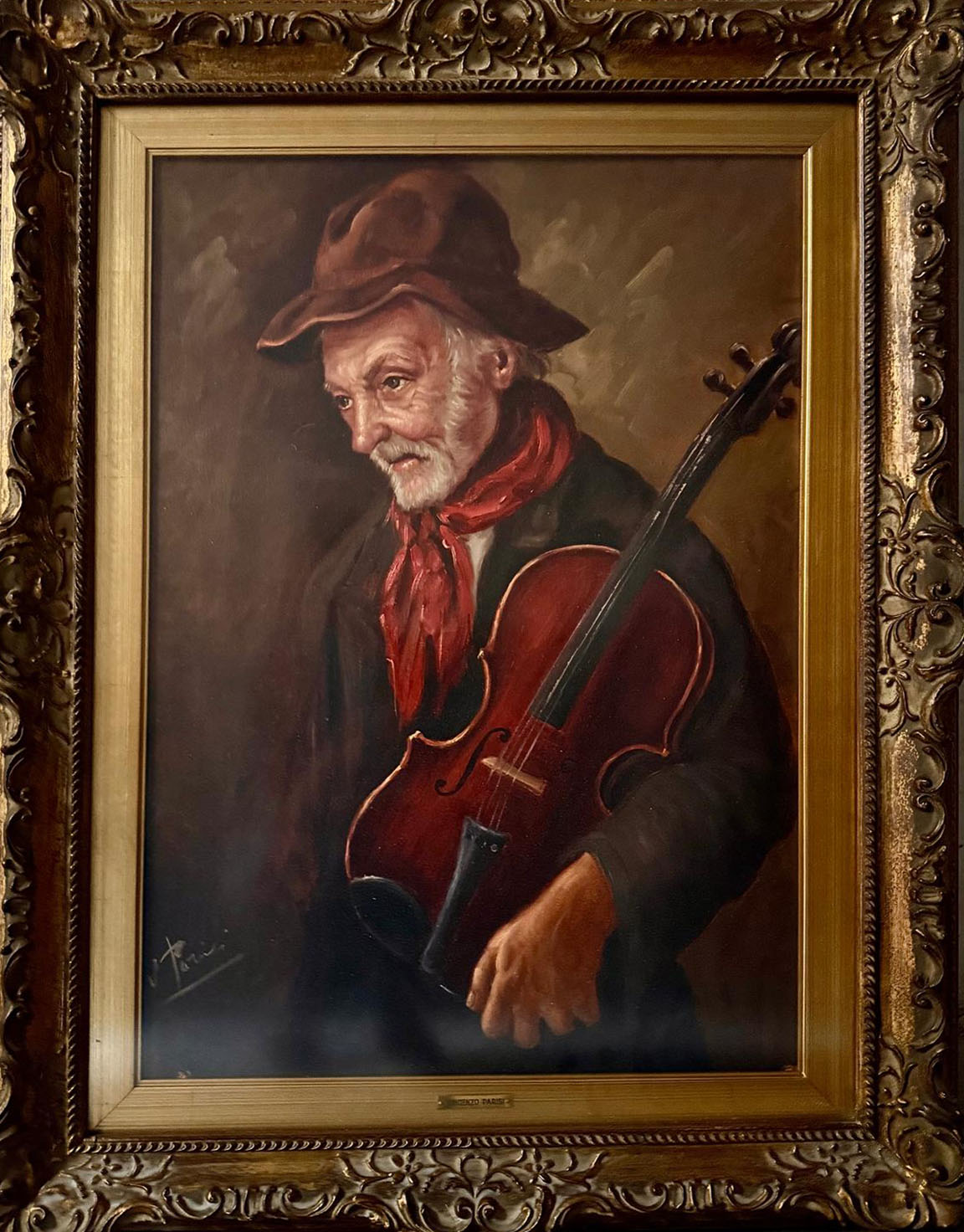 Vincenzo Parisi - Untitled (Man with Violin)