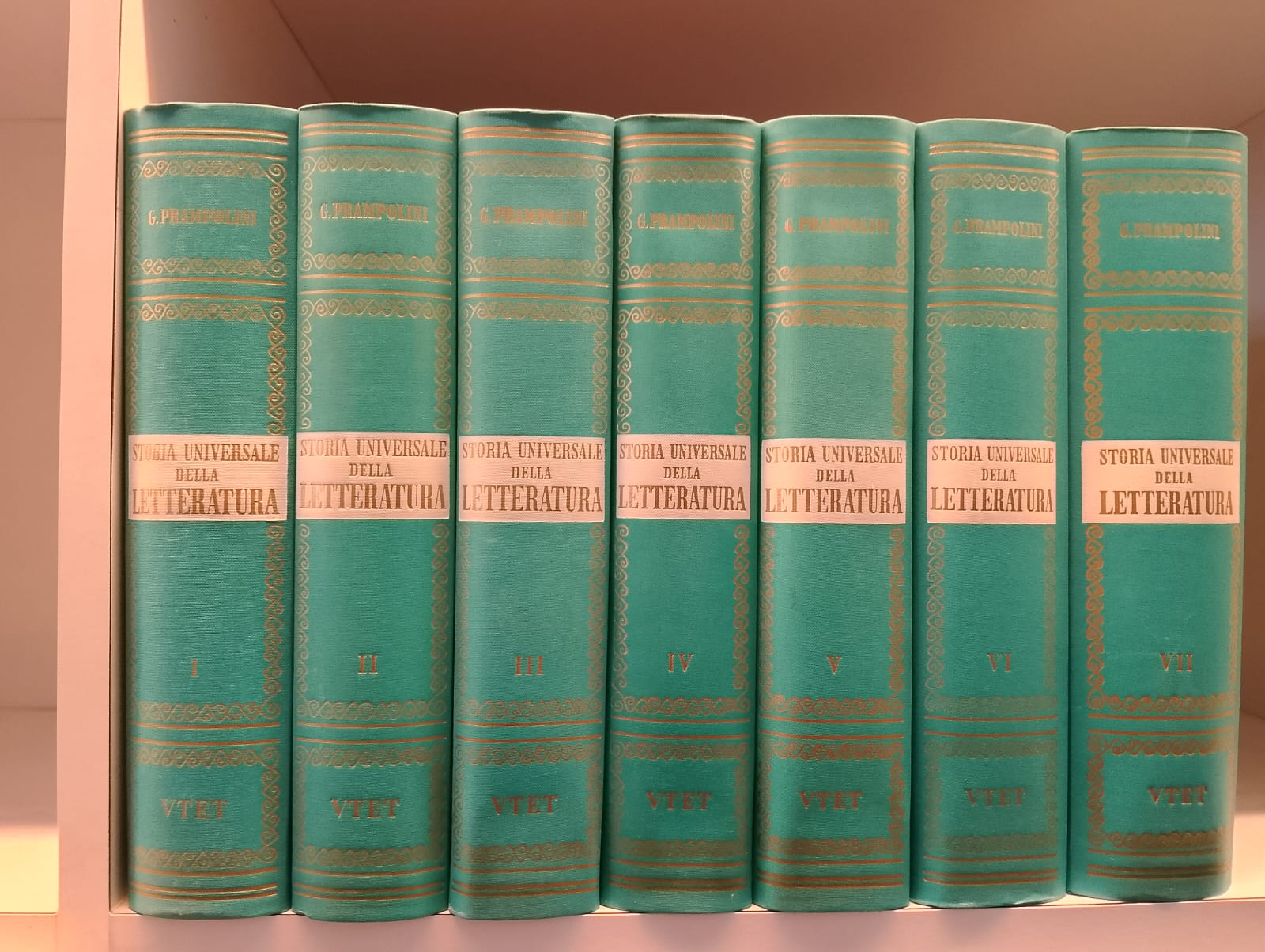 Storia universale della letteratura- Utet