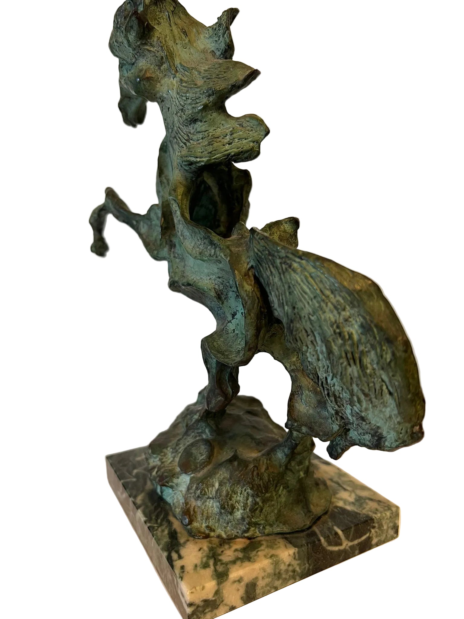 Cavallo Airoso - scultura in bronzo - Aligi Sassu