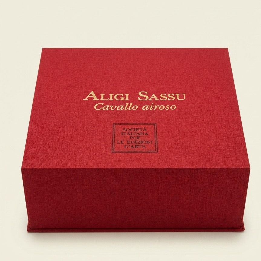 Cavallo Airoso - scultura in bronzo - Aligi Sassu