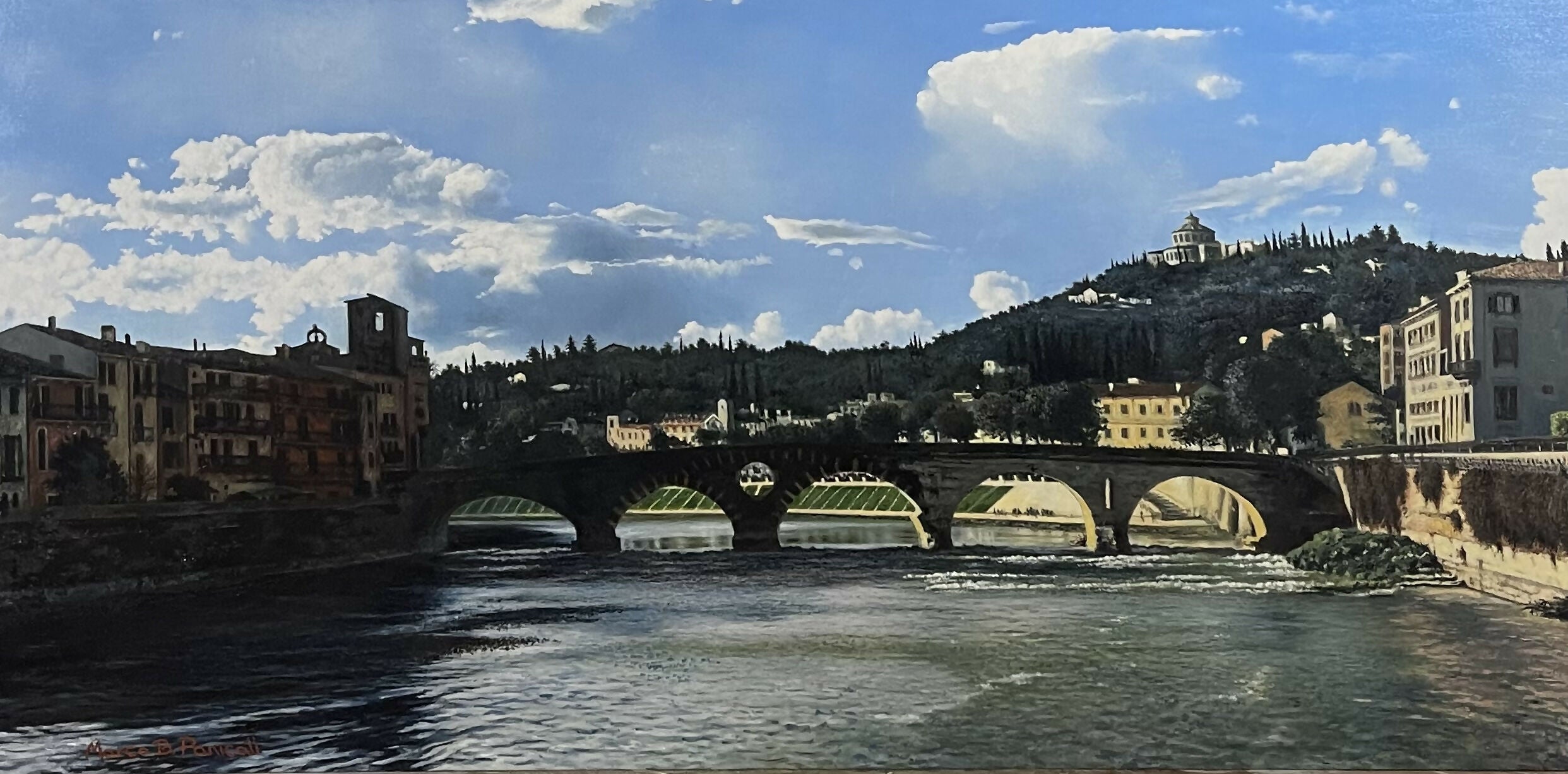 Towards Ponte Prietra