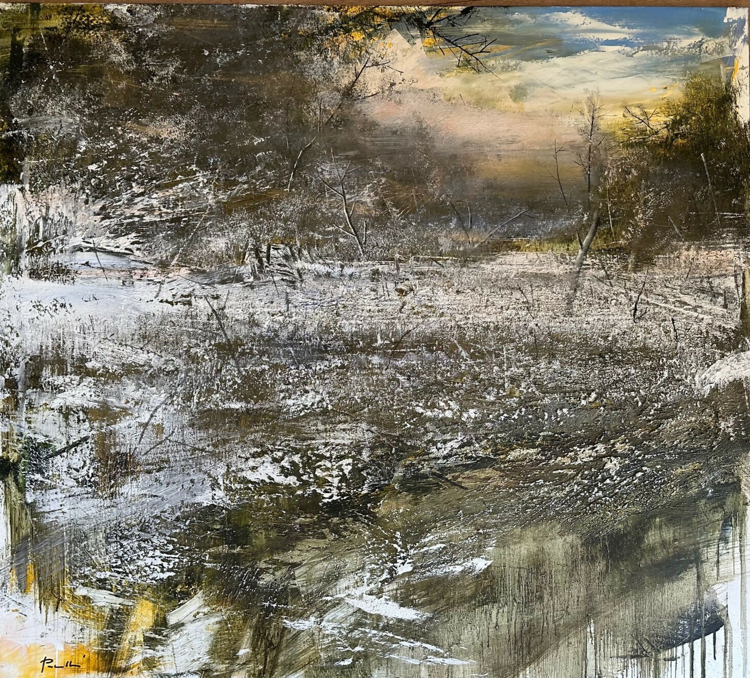 Snowy Marshland - Antonio Pedretti 