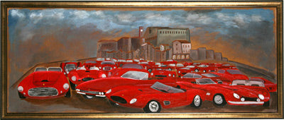 Maurizio Sani - Parcheggio a Sorano