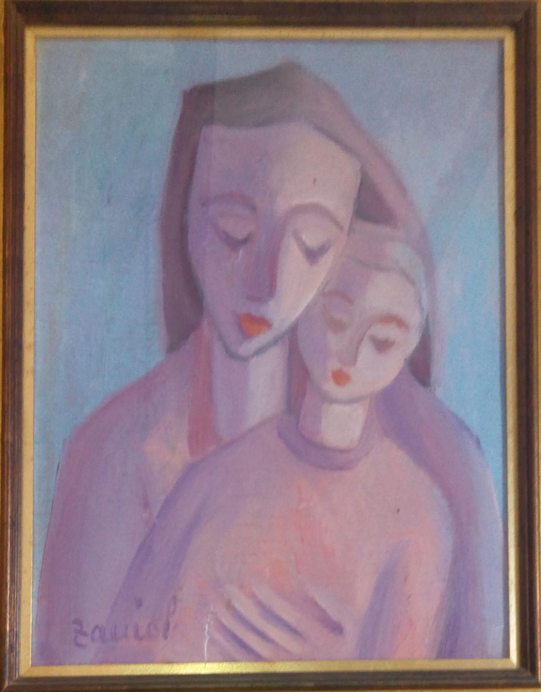 Romano Zaniol - Madonna con bambino