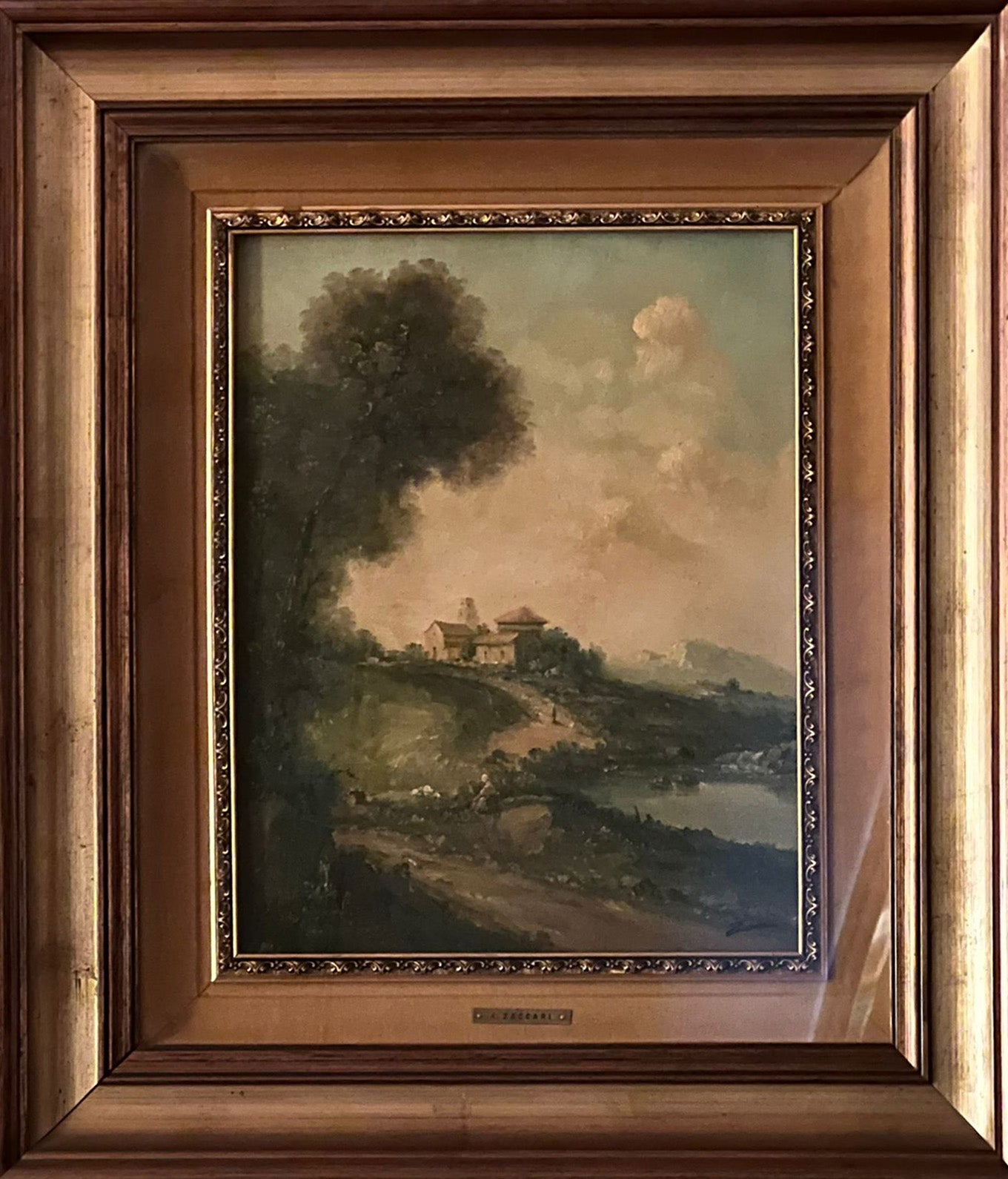 Antonio Zaccari - Nineteenth-Century Landscape