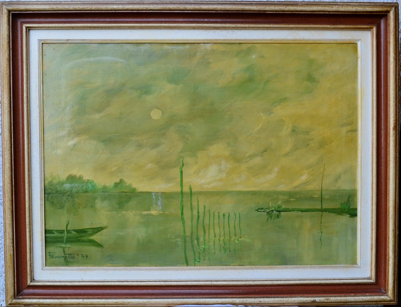 Lagoon view of Venice