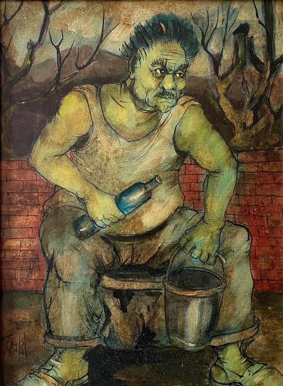 Giovanni Campus - El hombre con la botella