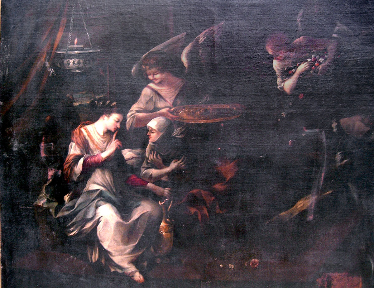 Pietro Testa (conocido como Lucchesino) - Alegoría cristiana
