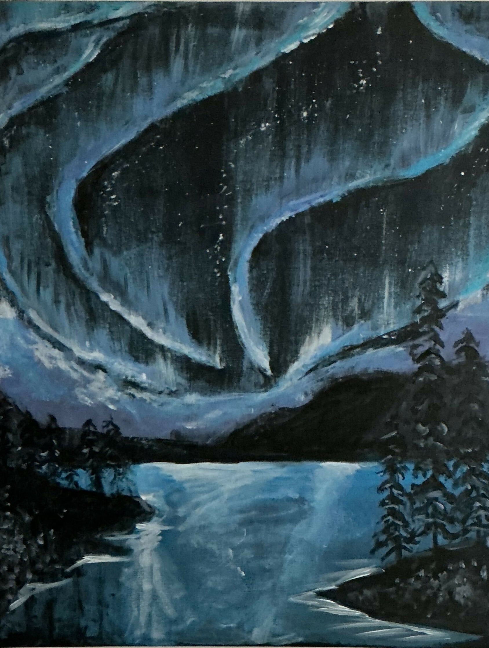 Where the sky dances