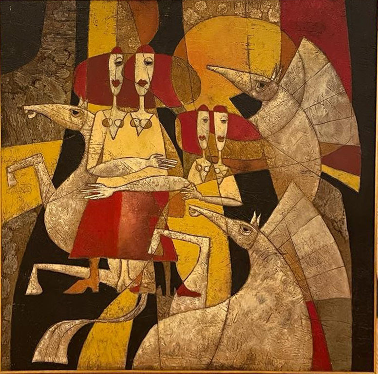 Franco Anselmi - Caballos y figuras