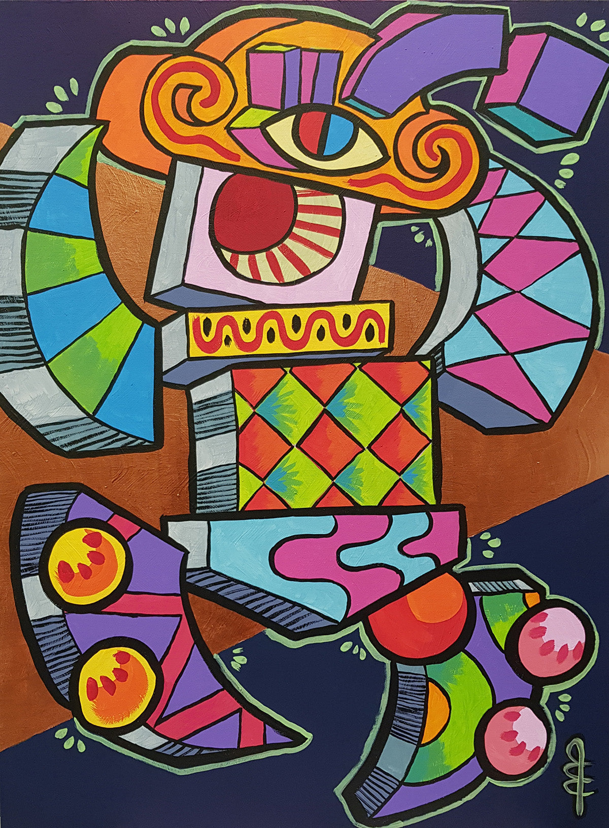 Harlequin No. 4