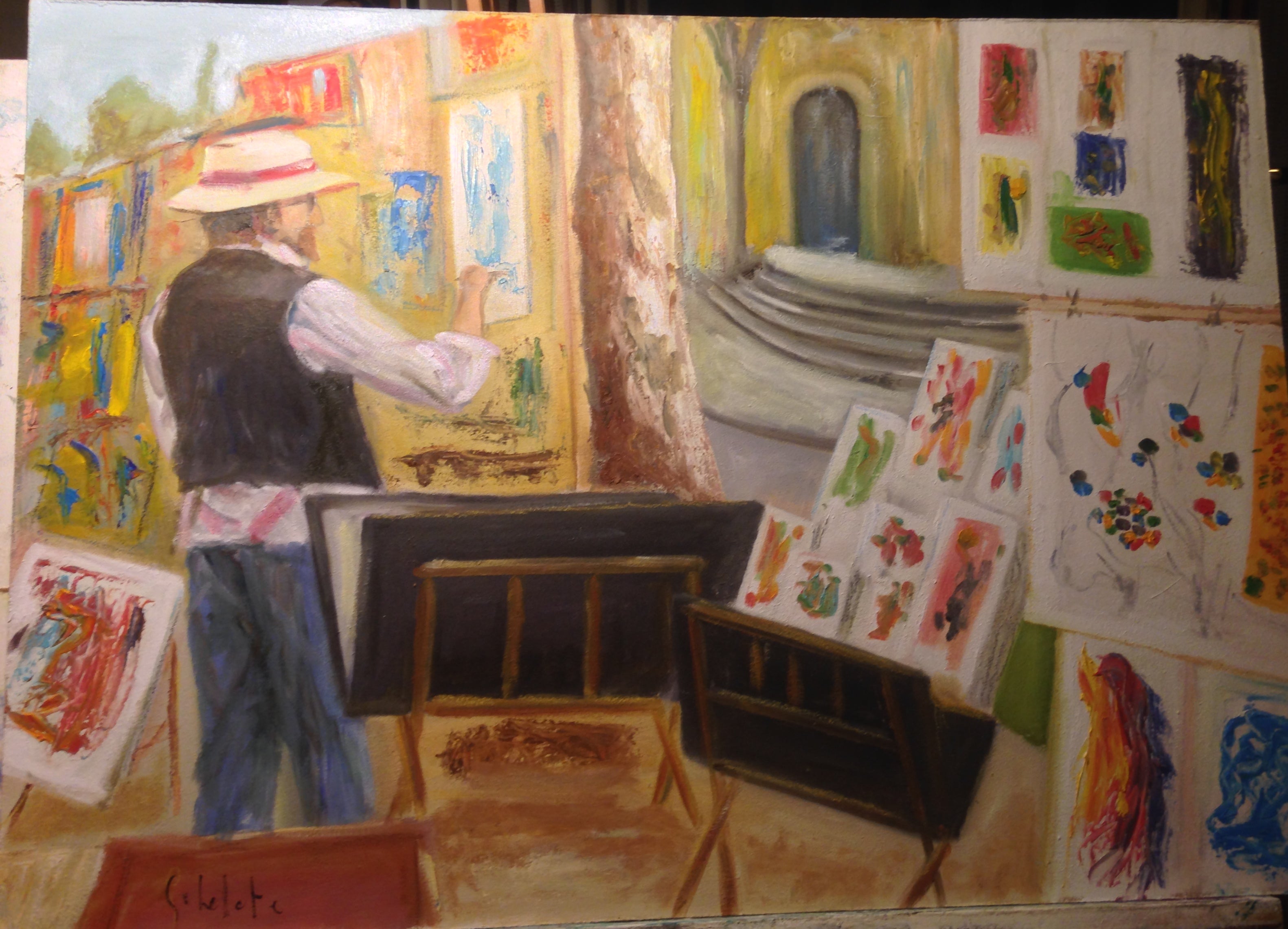 ARTIST ON LA RAMBLA