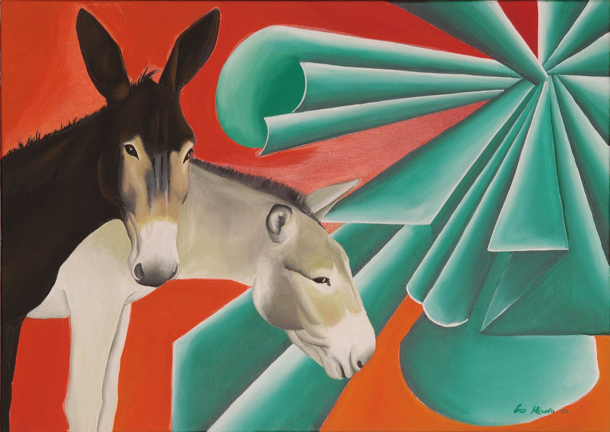 Enzo Attinello - Burros indiferentes