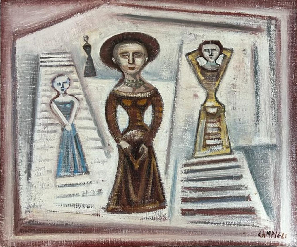 Homage to Massimo Campigli - Anonymous