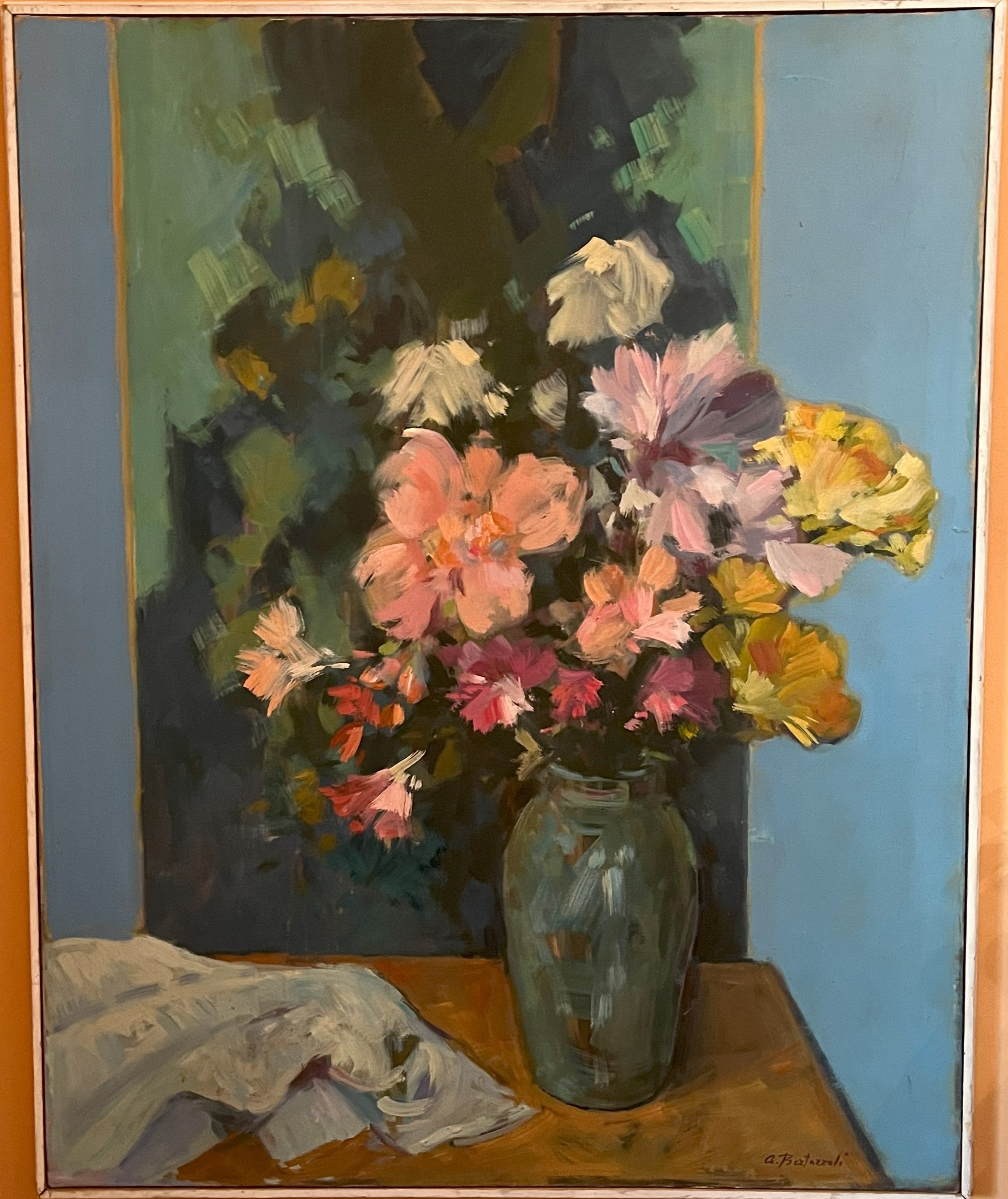 Jarrón con flores