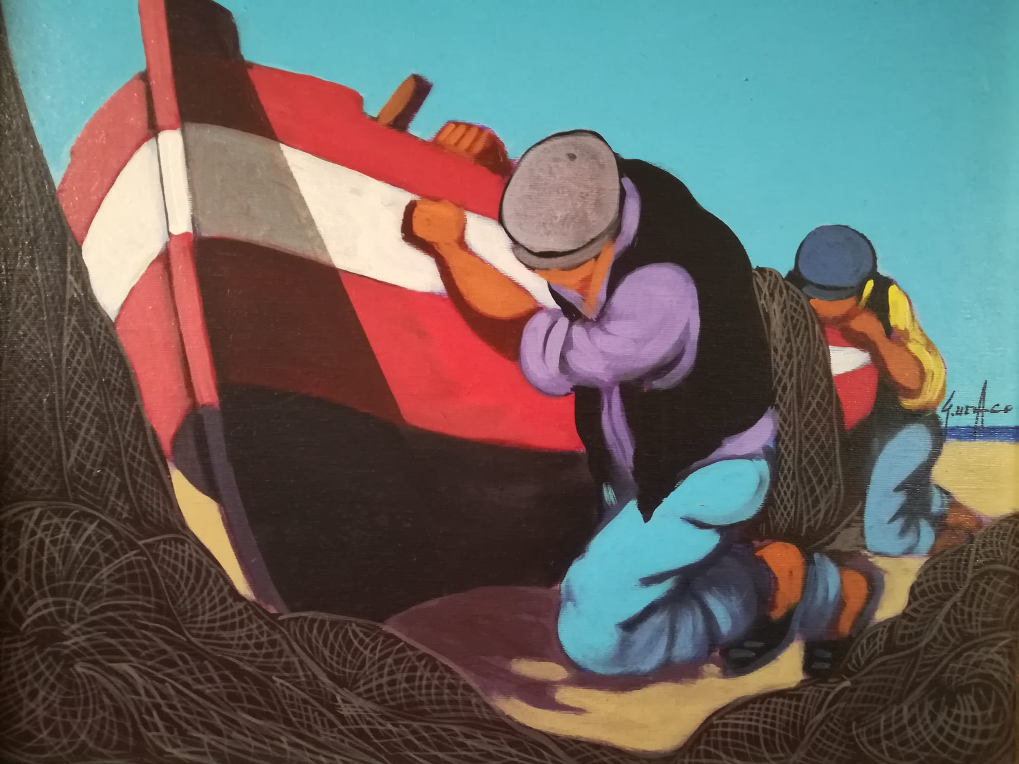 Giuseppe Uzzaco - I pescatori