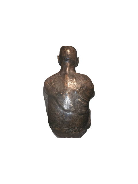 Ermes Meloni - Senza titolo (busto) - Scultura in bronzo