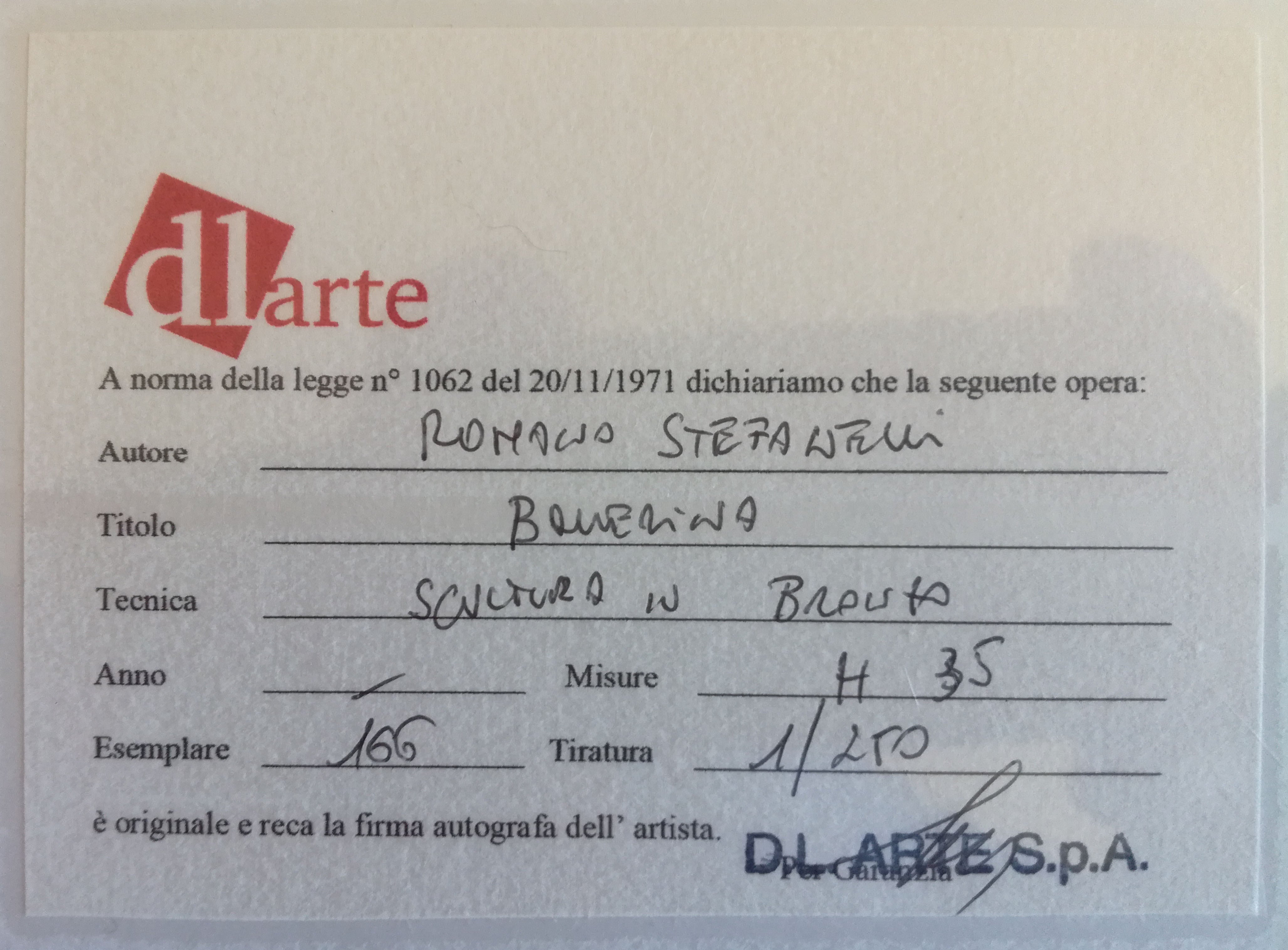 Romano Stefanelli - Bailarín