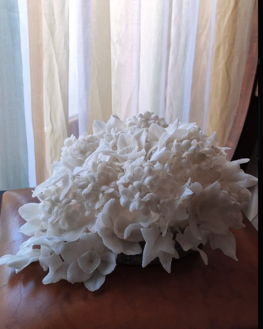 Basket of white