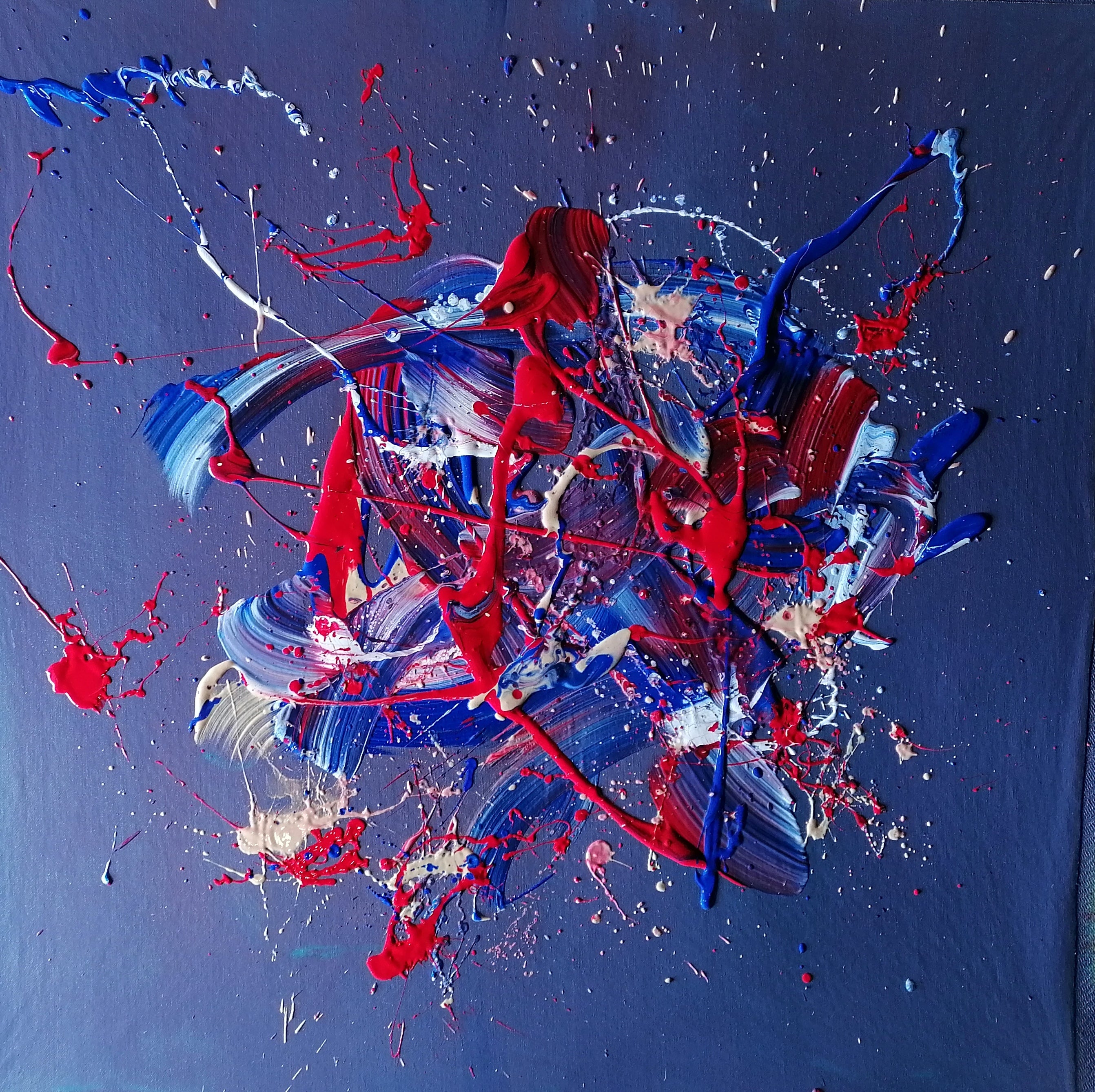 Dancing in the blue