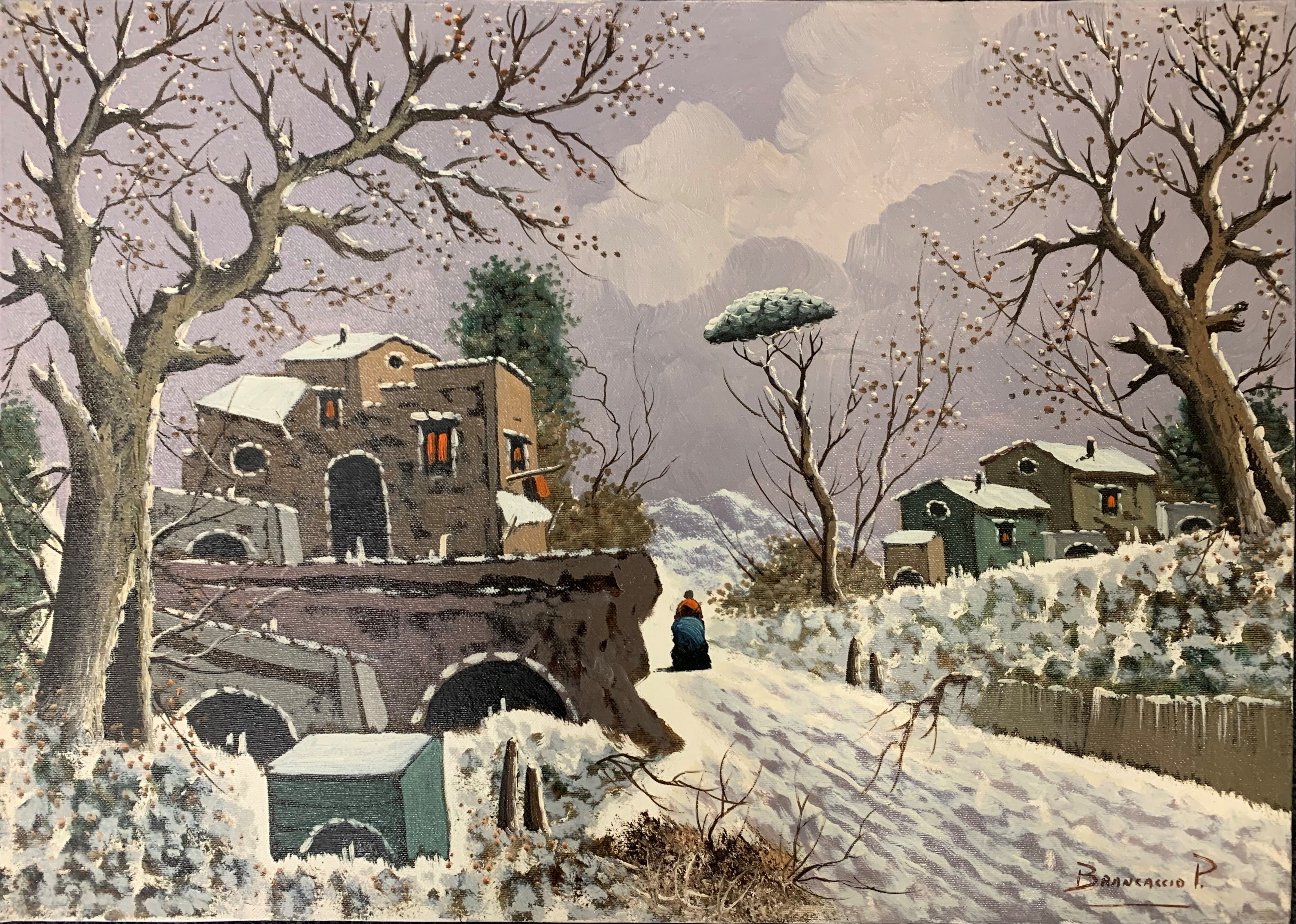 Snowy Landscape - Brancaccio P.