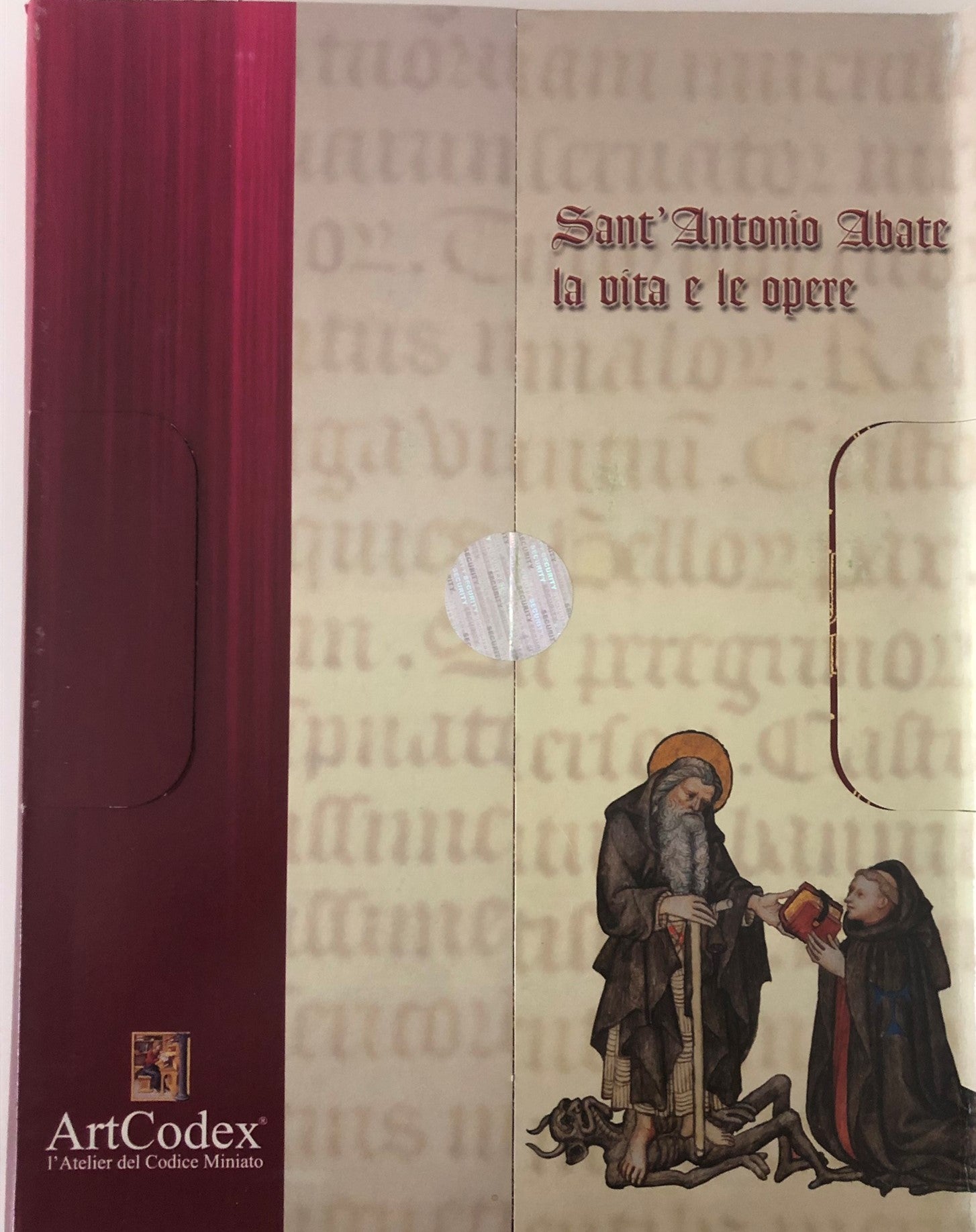 SANT'ANTONI ABATE - VITA E OPERE - (MEDICEO PALATINO 143) - ARTCODEX