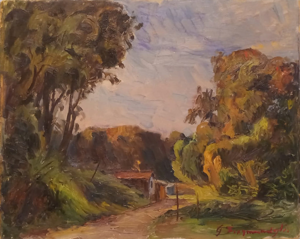 Giuseppe Scognamiglio - Landscape in the Capodimonte Woods