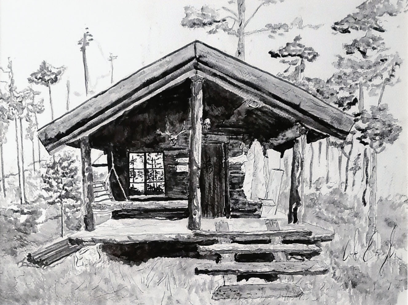 Carlo Oreglia - House in the Woods
