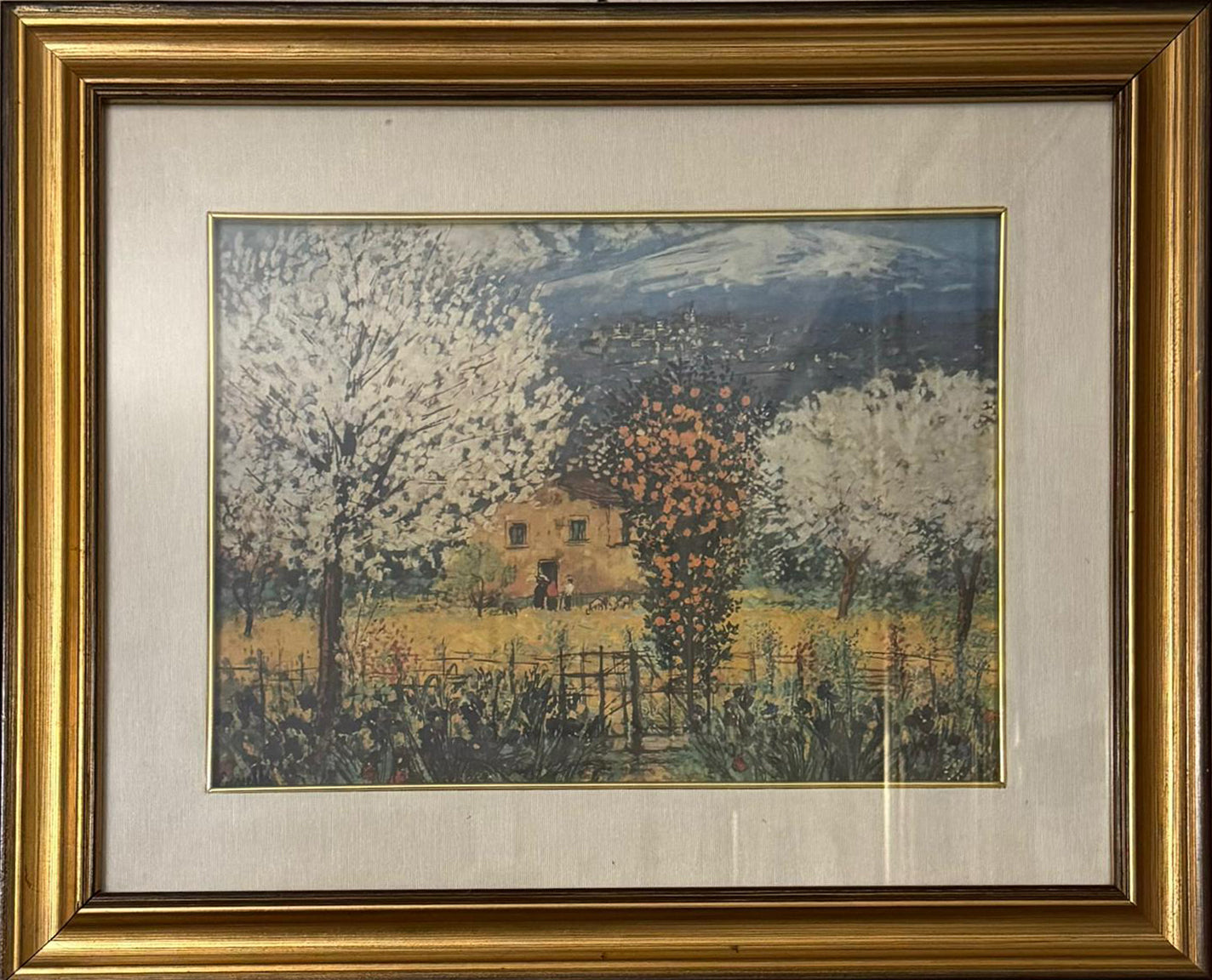 Michele Cascella - Paisaje de Abruzos