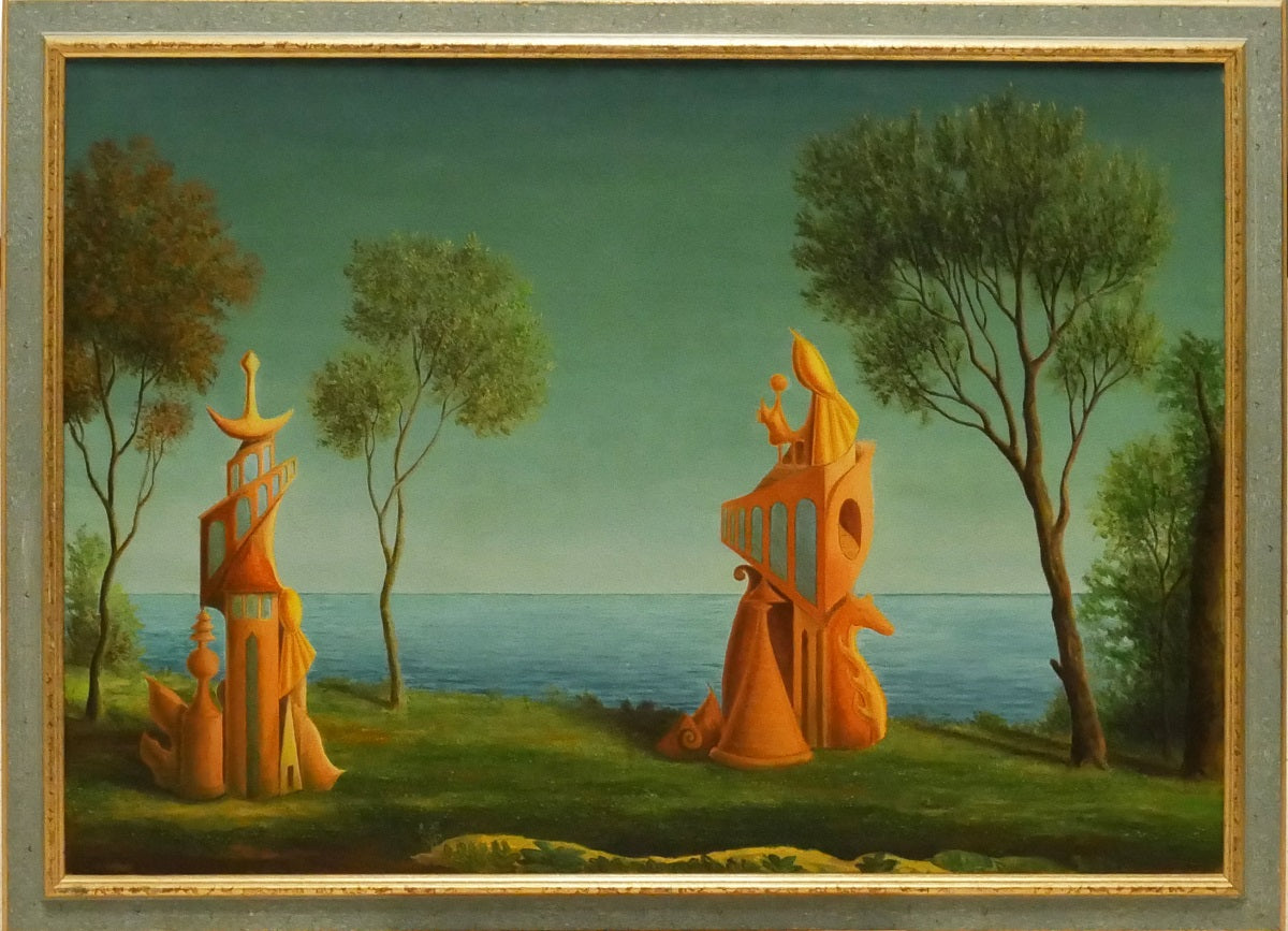 Benedetto Caselli - Paisaje metafísico