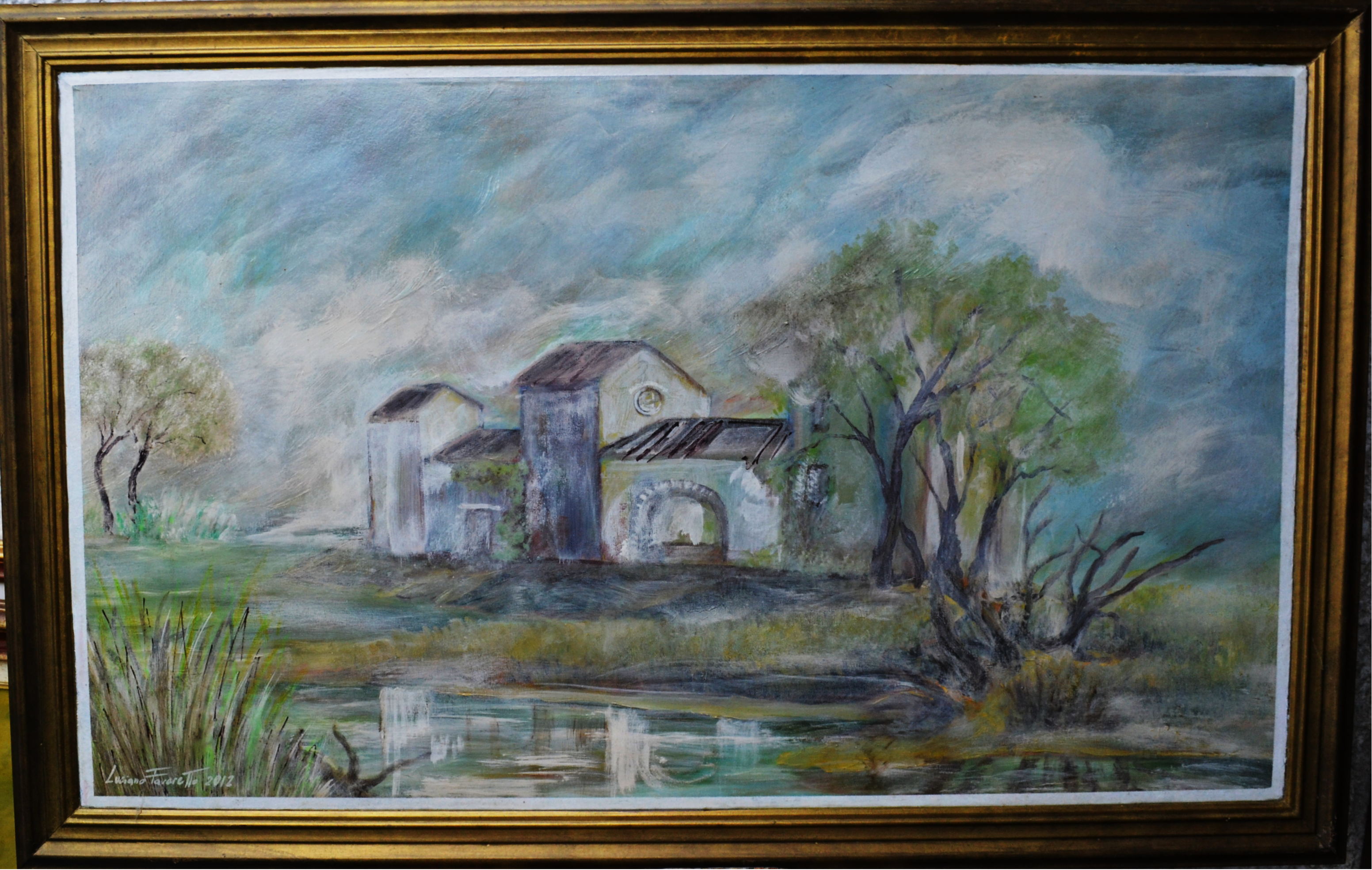 Abandoned farmhouse