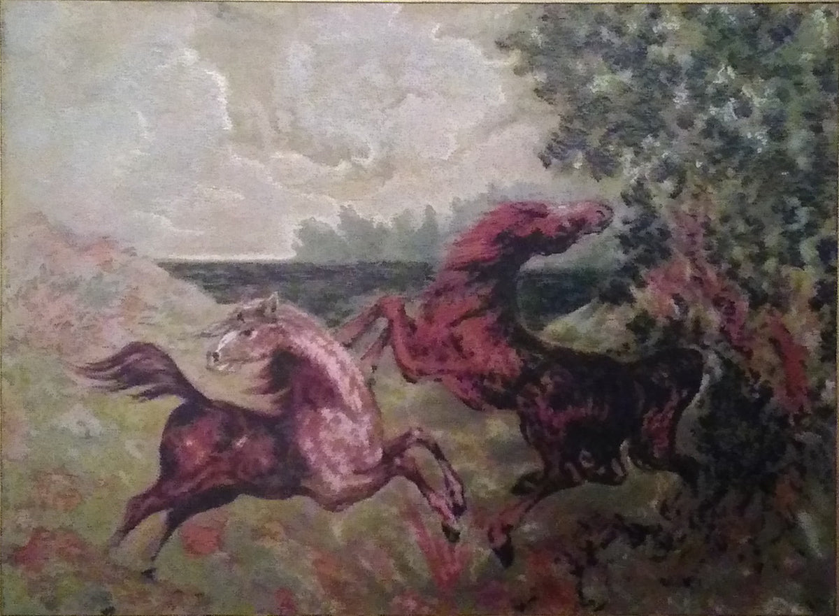 Aligi Sassu - Cavalli di Primavera