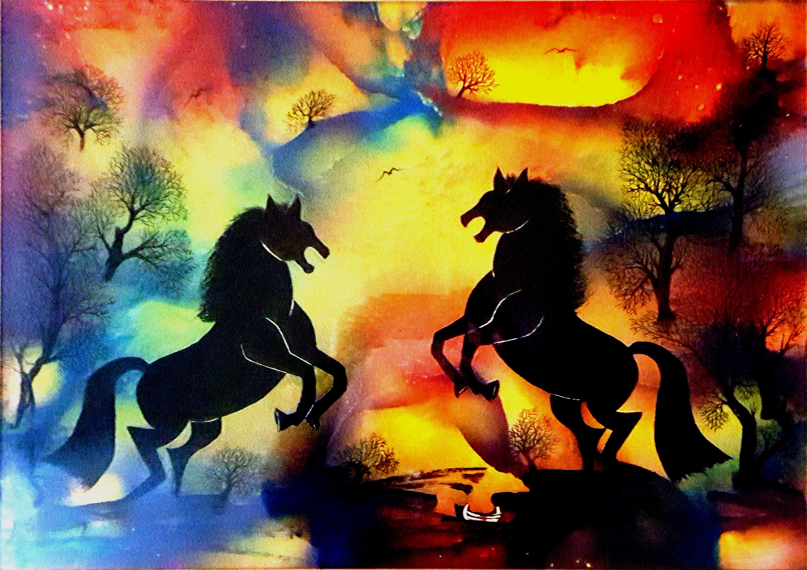 Basilio Chalkidiotis - Horses