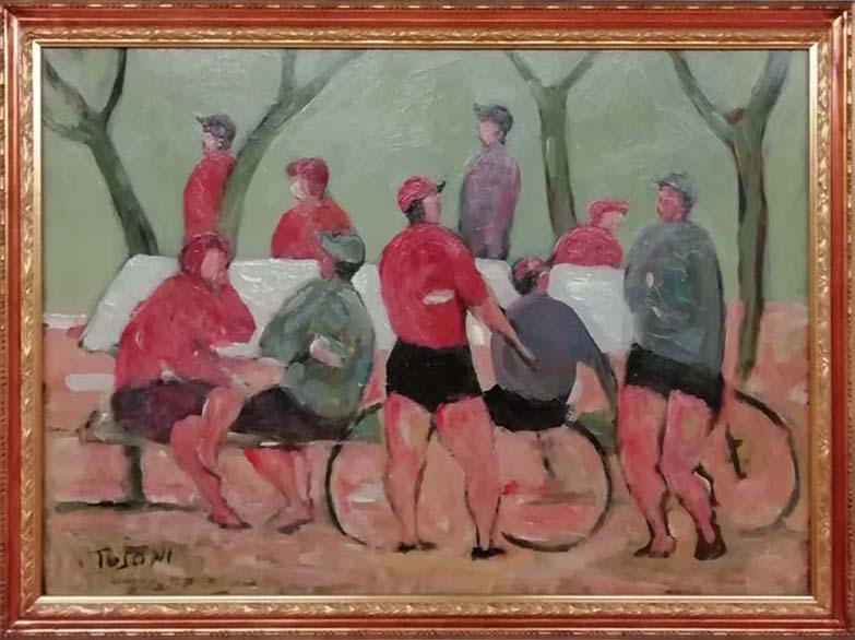 Mario Tosoni - Ciclistas