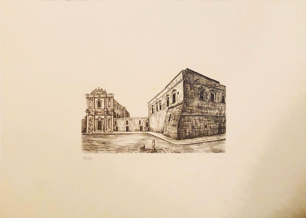 Nico D'Amico - Iglesia de Sant'Anna y Castillo