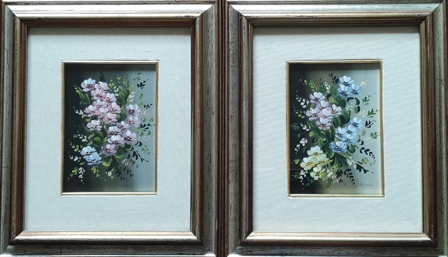 DIPTYCH "MY FLOWERS"