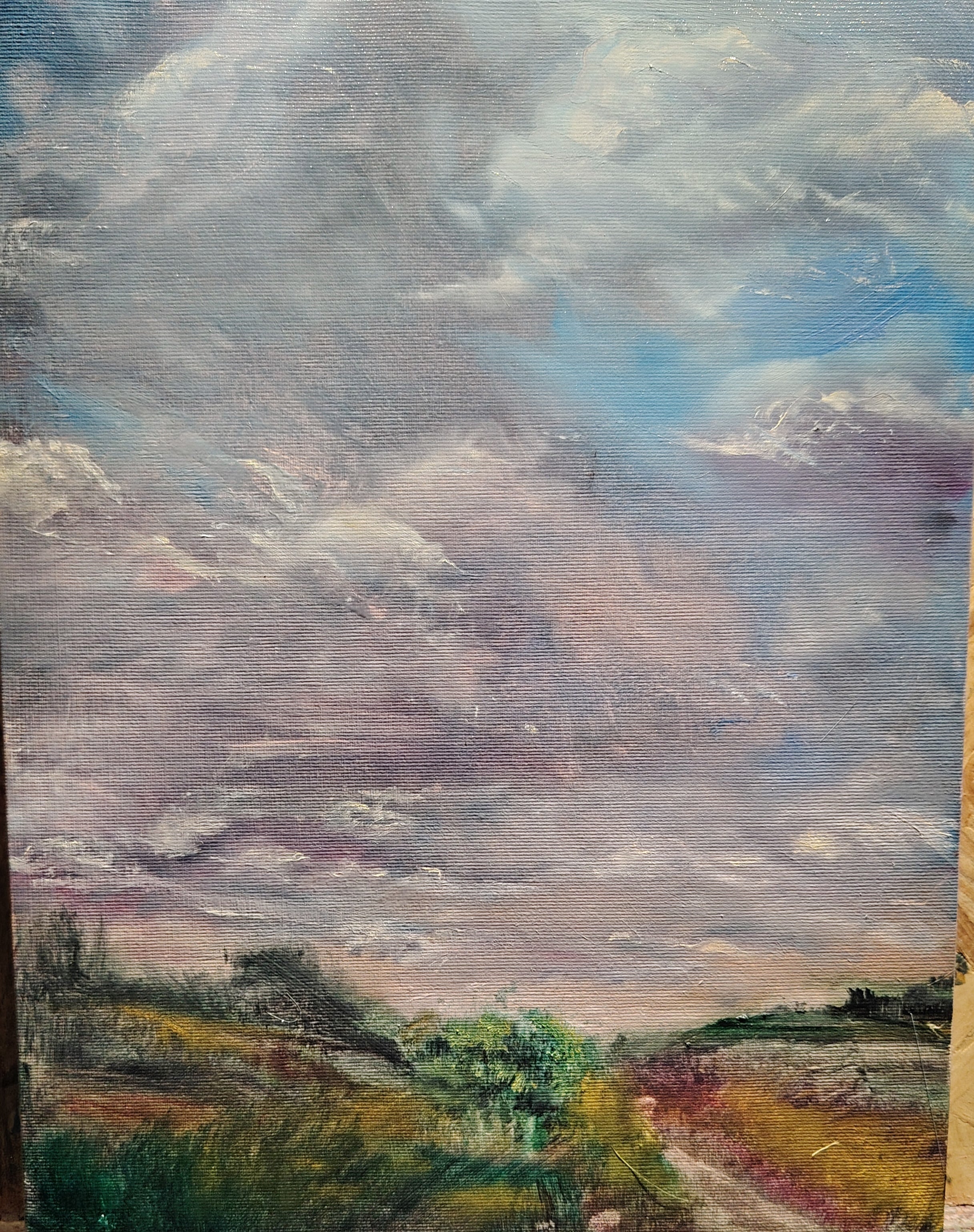 Clouds and fields - Clouds and fields