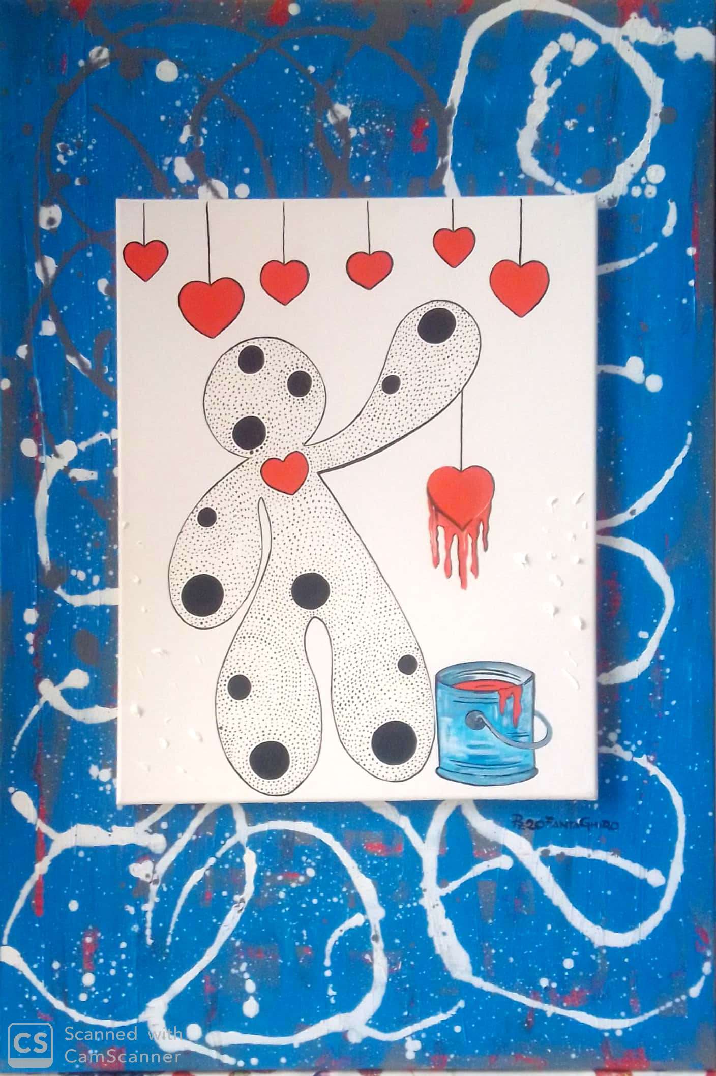 PZ - Patrizia Micheloni - CON UN CUBO DE PINTURA