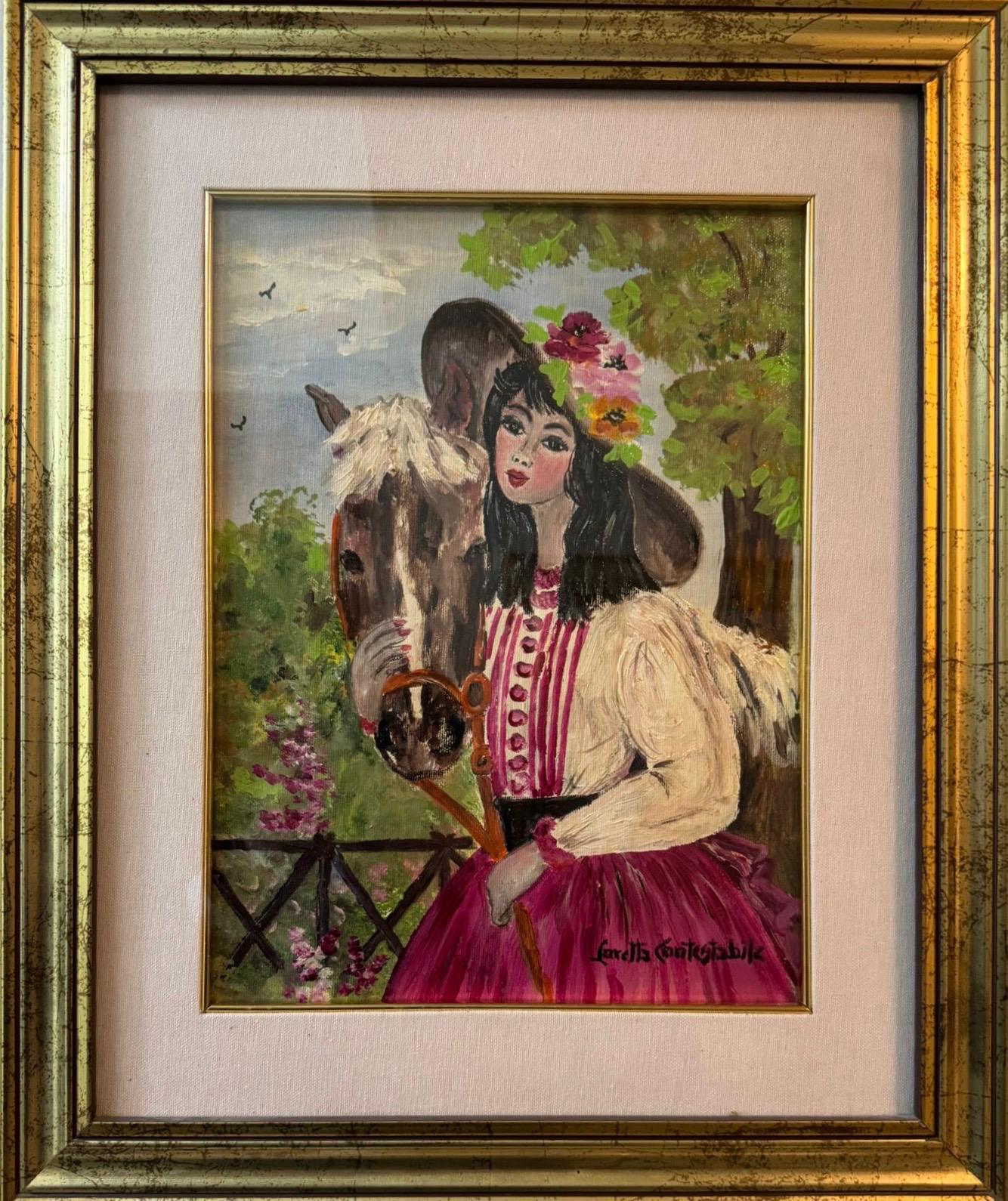 Loretta Contestabile - Woman with Horse