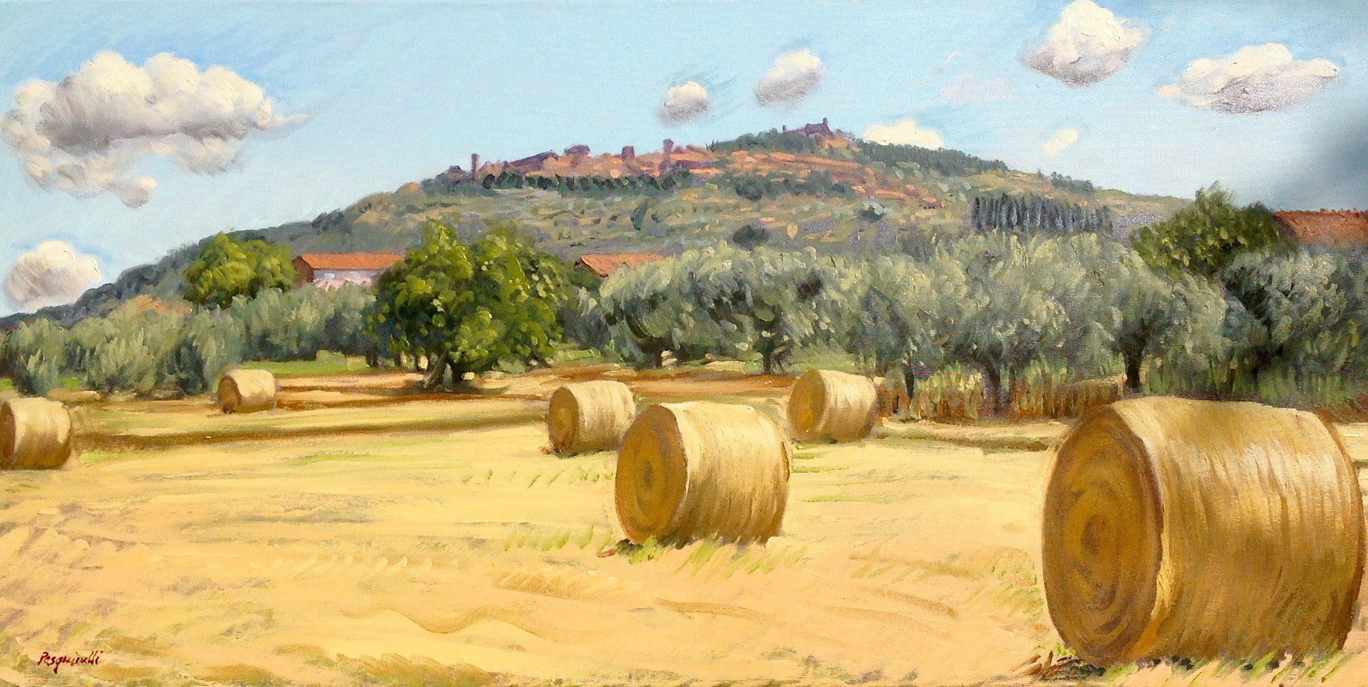 Roberto Pasquinelli - Covoni a Cortona