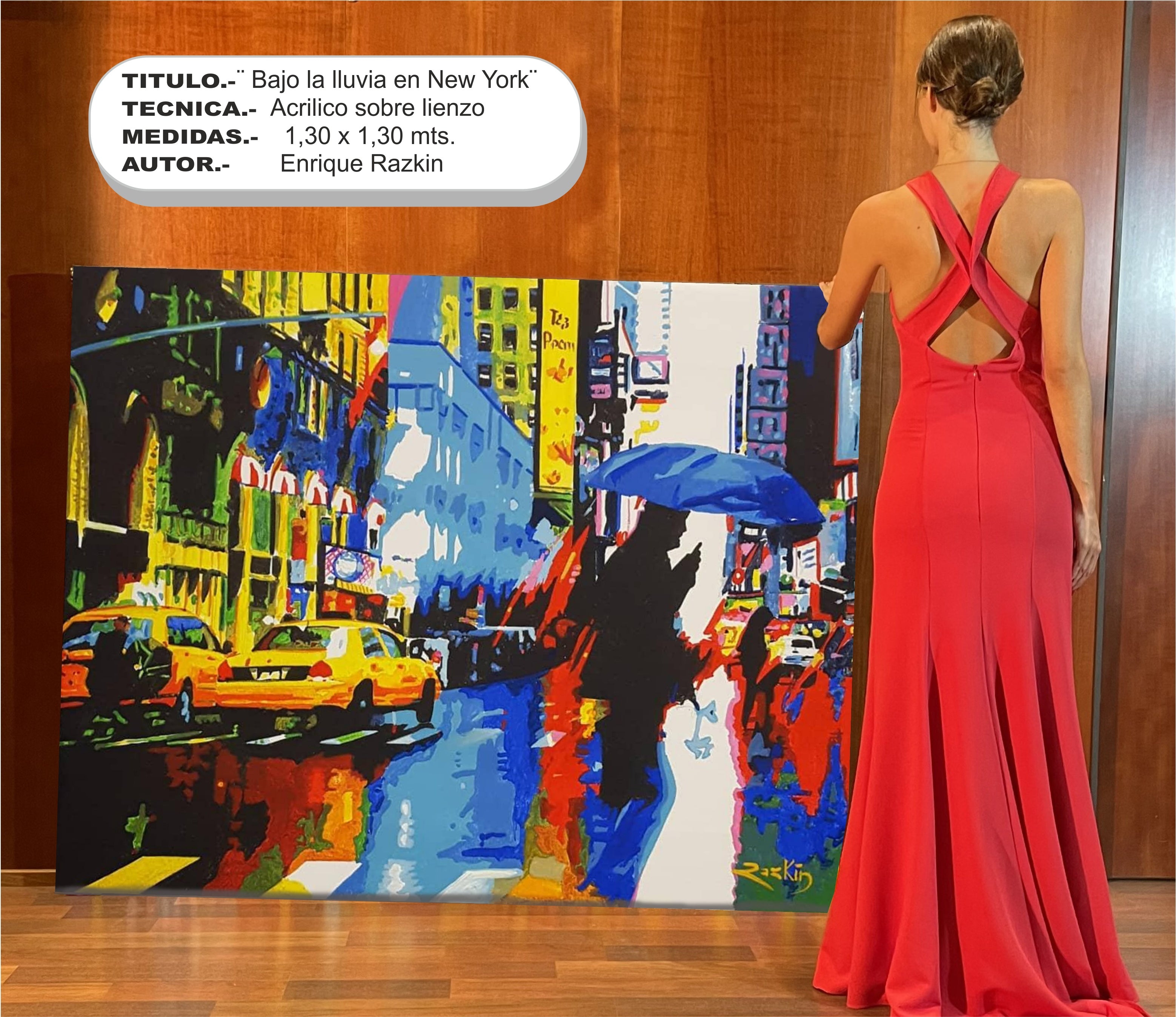 Bajo la lluvia en New York (In the rain in New York)