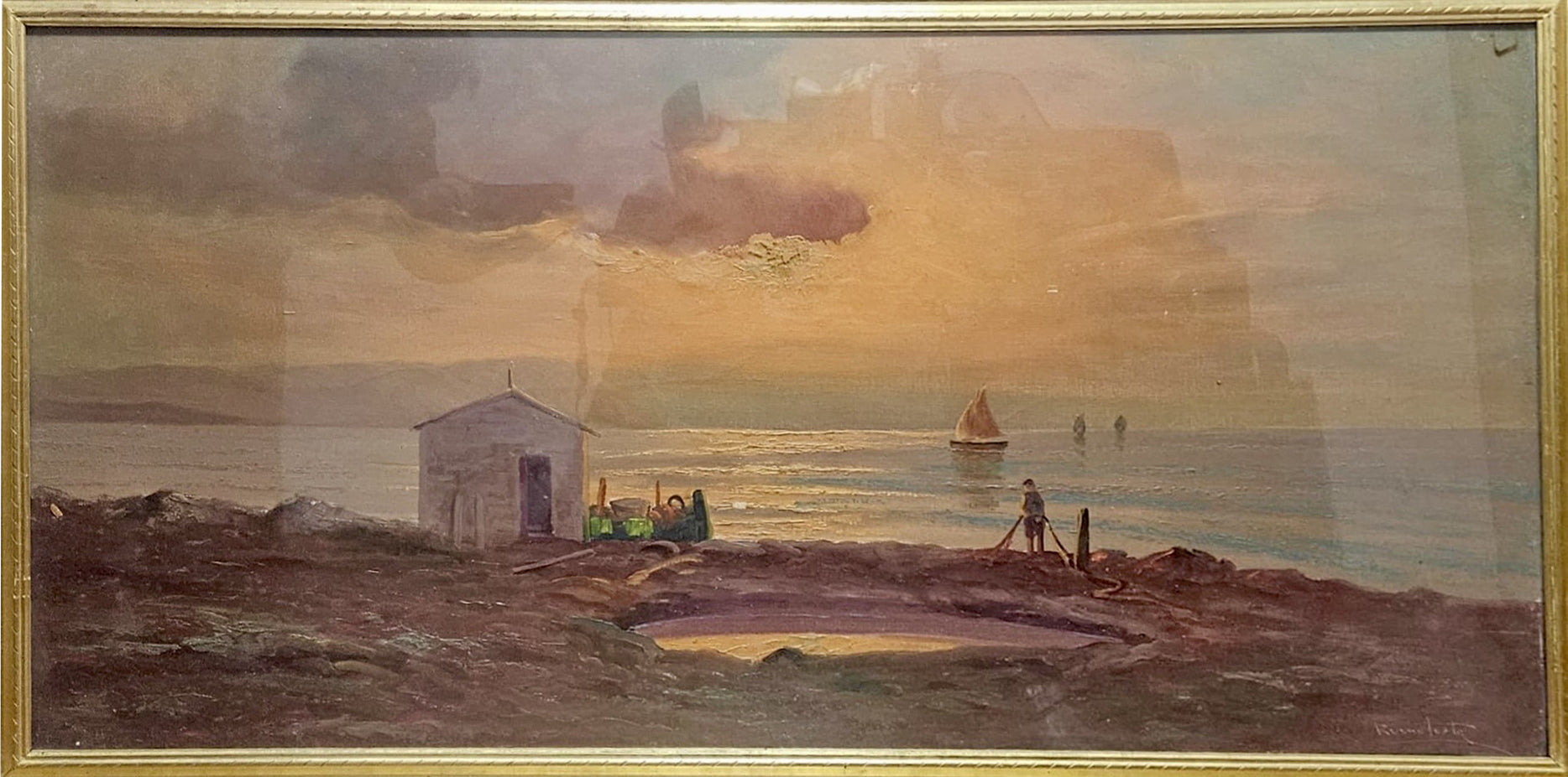 Remo Testa - Senza titolo (marina)