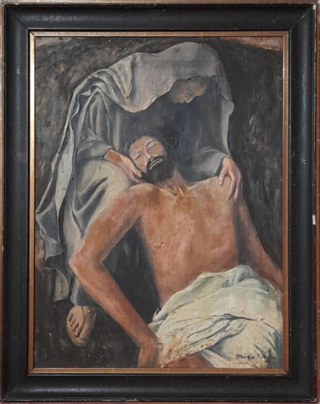 Miran Brown - Cristo con Maria Maddalena