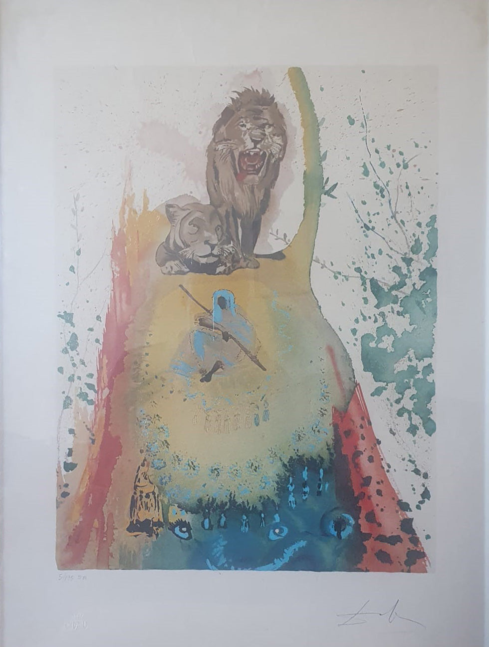 Salvador Dalí - León de Caribia