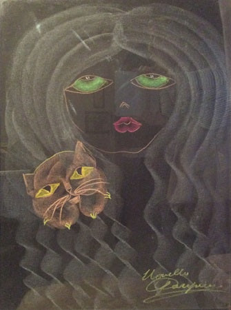 Novella Parigini - Lady with a Cat