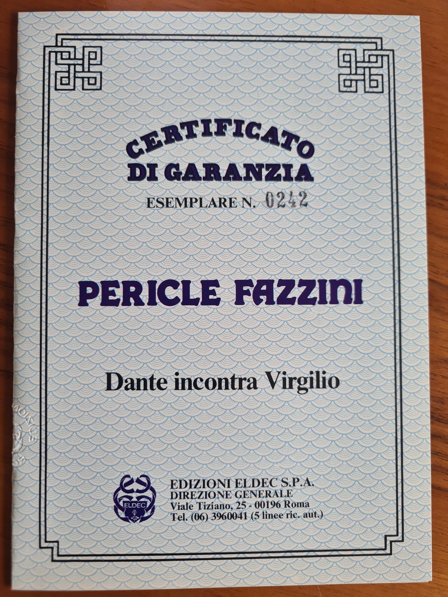 Pericle Fazzini - Dante incontra Virgilio